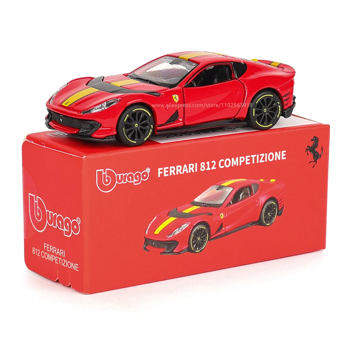 Hohe Qualität 1:64 Ferrari Modellauto – SP1, 812 Competizione, Enzo, F40, F12tdf & SF90 – Original Sammlermodell aus Metall