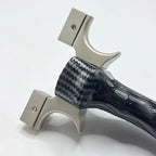 Y-U-O-U-Y Schleuder aus Aluminiumlegierung – Komplettset mit 3 Gummibändern und 300 Kugeln, ergonomischer Griff