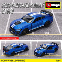Hohe qualität 1:64 GOLF GT 2017 2020 mustang shelby gt500 Lamborghini Porsche Ferrari  Benz Volkswagen