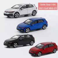 1:64 Volkswagen Golf MK8 GTI (2021) Modellauto aus Metall – Sammlermodell