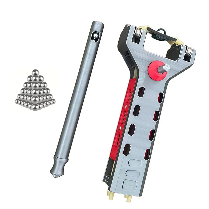 3D-gedruckte Schleuder mit automatischem Ladesystem und Rollenmechanismus – Zubehör für Outdoor und Freizeit