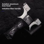 Y-U-O-U-Y Schleuder aus Aluminiumlegierung – Komplettset mit 3 Gummibändern und 300 Kugeln, ergonomischer Griff