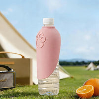 Portable Dog Cat Water Drinking Bowl Outdoor Pet Feeding Cup Leakproof Silicone Foldable Bottle Dispenser Pet Travel Supplies