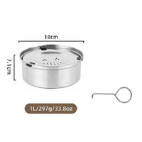 Stainless Steel Dog Floating Bowl No Spill Anti-Splash Non-Slip Pet water dispenser for dogs Big Capacity Dog Feeder Bowl
