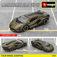 Hohe qualität 1:64 GOLF GT 2017 2020 mustang shelby gt500 Lamborghini Porsche Ferrari  Benz Volkswagen
