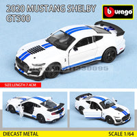Hohe qualität 1:64 GOLF GT 2017 2020 mustang shelby gt500 Lamborghini Porsche Ferrari  Benz Volkswagen