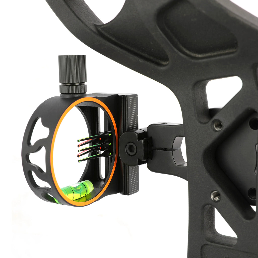 Compound-Bogen Visier – 0,019" Fiber Optik mit CNC-Aluminium Rahmen